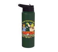 Shrek Waffles & Onions Funny Holiday Stainless Steel Insulated Water Bottle