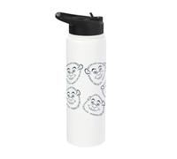 Shrek We Heart Shrek All Over Print Stainless Steel Insulated Water Bottle