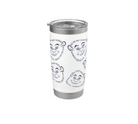 Shrek We Heart Shrek All Over Print Vaso térmico de acero inoxidable de doble pared