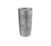 Shrek We Heart Shrek All Over Print Vaso térmico de acero inoxidable de doble pared