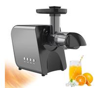 SHRGOMPIT Alto rendimiento de jugo, filtración 3 etapas, funcionamiento silencioso, fácil limpiar for jugos saludables en casa