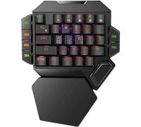 SHRGOMPIT Combinación de Teclado y ratón de Ordenador, el Teclado del Juego imita un Juego mecánico