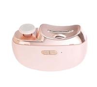 SHRGOMPIT Cortauñas eléctrico for adultos y bebés, portátil, lima de uñas 2 en 1, recargable(Pink)