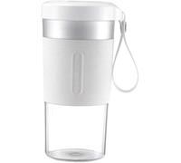 SHRGOMPIT Licuadora personal portátil de 300 ml, licuadora eléctrica de frutas, licuadora de jugos recargable por USB