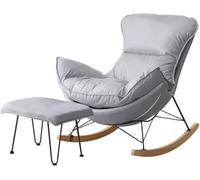 SHRGOMPIT Mecedora reclinable Moderna con reposapiés for Sala de Estar y Dormitorio