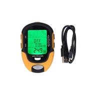 SHRGOMPIT Relojes termómetro digitales LCD, medidor GPS multifunción, altímetro electrónico, barómetro, termómetro, higrómetro, brújula digital.
