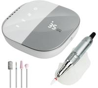 SHRGOMPIT Taladro eléctrico for uñas de 35000 RPM, juego manicura y pedicura alta velocidad, suministros for profesionales, pulidor