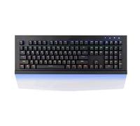 SHRGOMPIT Teclado mecánico for Juegos, con Cable USB, 108 Teclas, retroiluminación LED