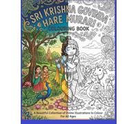 Shri Krishna Govinda Hare Murari- colouring book: Bring the Sacred Bhajan to Life, One Verse at a time.