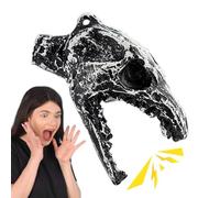 shriek Whistle Prop - Gothic Skull Sounder, Scary Halloween Noise Maker