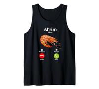 Shrim está Llamando Mal Escrito Divertido camarón Llamando Camiseta sin Mangas