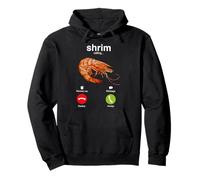 Shrim está Llamando Mal Escrito Divertido camarón Llamando Sudadera con Capucha