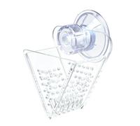 Shrimp Feeder Tray, Cone Feeding Dish Set, Suction Cup Aquarium Food Holder Design, Transparent Tank Feed Station Tool, 2.3inches Aquatic Feeding Accessory, Coral Reef Fish Feed Tool