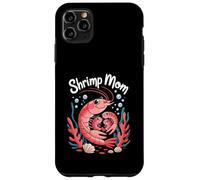 Shrimp Mom Cute Ocean Family Sea Life Carcasa para iPhone 11 Pro MAX