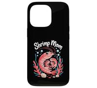 Shrimp Mom Cute Ocean Family Sea Life Carcasa para iPhone 13 Pro