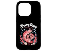 Shrimp Mom Cute Ocean Family Sea Life Carcasa para iPhone 15 Pro