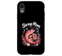 Shrimp Mom Cute Ocean Family Sea Life Carcasa para iPhone XR