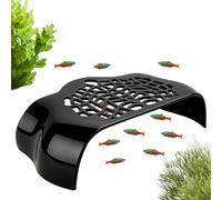 Shrimp Reptile Aquarium Cave - Indoor Hiding Habitat Shelter, Fish Tank Terrarium Accessory , Home Office Crustacean Decor | Community Tank Territorial Boundary, Guppy Fry Protection Zone, Hermit