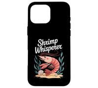 Shrimp Whisperer Underwater Charm Magic Carcasa para iPhone 16 Pro MAX