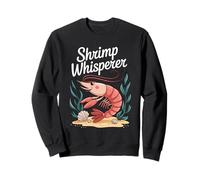 Shrimp Whisperer Underwater Charm Magic Sudadera