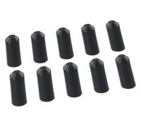 Shrink End Cap 10 Pack Connector Polyolefin Tubing Wire Terminal Protection Cover for Telecom Power Cables Industrial Electronic Equipment(13 x 40mm)