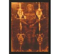 Shroud Of Turin • Jesus Christ (Brown) • Large Themed Journal: Diary | Notebook | Logbook | Composition Book | For Writing, Thoughts, Ideas, Goals, ... Work, & Daily Use | 8.5x11 Inches | 100 Pages