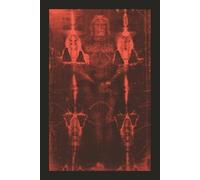Shroud Of Turin • Jesus Christ (Red) • Themed Journal: Diary | Notebook | Logbook | Composition Book | For Writing, Thoughts, Ideas, Goals, Notes, & ... Work, & Daily Use | 6x9 Inches | 100 Pages