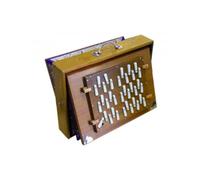 SHRUTI BOX~36 KEYS~SIZE (41 x 33 x 10 cm)~TEAK WOOD~SWAR PETI~440Hz~CHANT~MANTRA