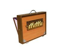 Shruti Box,Side Controls, Shruthi box radel,shruthi pedal,Shruthi Indian Musical Instrument,shruti music,indian box,handmade box,Concert Box,Surpeti, Ivory (AMIT22)