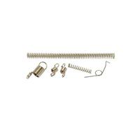SHS Kit Completo de Muelles para Gearbox V7, Compatible con M14 AEG de Airsoft, Acero Templado, Color Plata