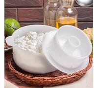 SHSH trade group Gouda - Molde para hacer queso duro grande para prensa, leche de cuajo de vaca y cabra, fabricación de queso a partir de leche de vaca y cabra, kits y suministros para hacer queso,