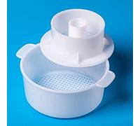 SHSH trade group Kit de suministro para hacer queso de 1,2 L con placa de prensado, máquina de molde Paneer Maker - Kit de moldes de queso duro Gouda y prensas para hacer quesos - Molde y prensa de