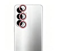 SHSJYA Taladro de punta, película protectora de lente de cámara de metal, película de lente de vidrio templado 9H, compatible con Samsung Galaxy S23 / S23Plus / S23Ultra, protector de lente HD
