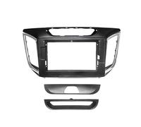 SHSMDM Panel de Radio para Coche, para Hyundai IX25, para Creta 2014-2019 Adaptador de Marco de Audio para Coche, Pantalla Grande de 9" y 10,1" y 2DIN, Kit de Panel de 10 Pulgadas