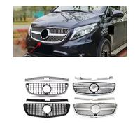 SHSUBF Parrilla Delantera capó Rejilla de Entrada Delantera de Malla, Rejilla Central Parachoques para W447 para Benz para Vito 2015-2023 para GTR Ajuste de Ajuste