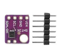 SHT31 - D Temperature Humidity Sensor | ±0.3°C & ±2% RH Exceptional Exactness | I2C Interface Module for Microcontroller - Compatible/Single - Board - Computer - Compatible /