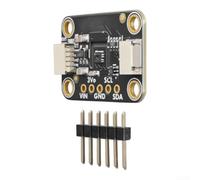 SHTC3 Sensor Placa de circuito impreso Negro Compacto | Precisión de ±0,2 °C, rango 0- RH, compatible con Qwiic, para registradores de datos, wearables