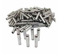SHTGOI 24 unidades de puntas de cordones de metal con extremos de cordón, cordones perezosos, hebilla de cierre de cápsula, accesorios para hombres, mujeres, niños, zapatillas, reparación de cordones,