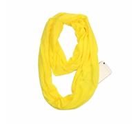 SHTGOI Bufanda de infinito de un solo color con bolsillo oculto con cremallera oculta, bufanda de viaje ligera, bufanda de círculo infinito, pañuelos de algodón, bufanda suave para mujeres y niñas,