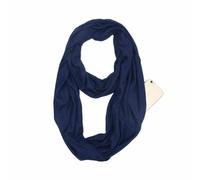 SHTGOI Bufanda de infinito de un solo color con bolsillo oculto con cremallera oculta, bufanda de viaje ligera, bufanda de círculo infinito, pañuelos de algodón, bufanda suave para mujeres y niñas,