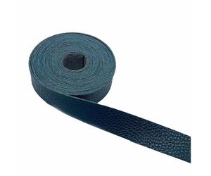 SHTGOI Correa de piel de 2 cm x 4,5 m, rollo de cinta plana de piel sintética, correa de piel sintética por metros, para manualidades, asas para collares de mascotas, cuerdas de tracción, cinturón,