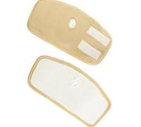 Shuade 1 par de envoltorios de aceite de ricino para manos, almohadilla de mano de algodón orgánico, ajustable, fácil de usar, para