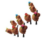 Shuade 10 pinzas para el pelo con temática de animales, para uso diario, eventos escolares o fiestas, accesorios únicos para el cabello