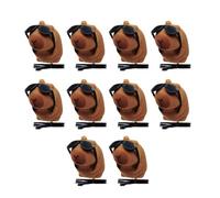 Shuade 10 pinzas para el pelo con temática de animales, para uso diario, eventos escolares o fiestas, accesorios únicos para el cabello