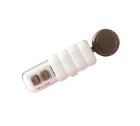 Shuade 3 en 1 sellador térmico abridor de botellas imán portátil máquina reselladora para bolsas aperitivos, mini sellador de bolsas recargable, máquina reselladora portátil, blanco/gris, Máquina