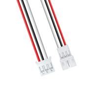 Shuade 30 cables de conexión de aire PH2.0 con carcasa de PVC, línea de terminal de metal, cable de transmisión de energía industrial, 10 cm, línea de conector de alta frecuencia