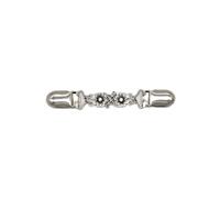 Shuade 4 elegantes clips para suéter con elegantes diamantes de imitación adecuados para uso diario, viajes y reuniones de negocios, Metal