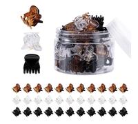 Shuade 48 pinzas creativas para el pelo, divertidas pinzas para coleta de caballo, seguras y decorativas, para diferentes edades