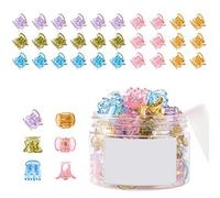 Shuade 48 pinzas creativas para el pelo, divertidas pinzas para coleta de caballo, seguras y decorativas, para diferentes edades