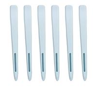 Shuade 6 pinzas de pelo de pico de pato, clips de peluquería, pinzas de pelo de pico de pato, clips de sección, suministros de peluquería para corte de estilo